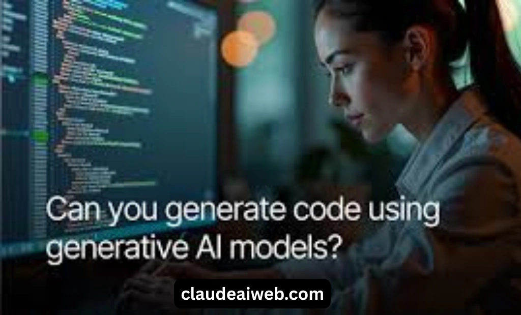 can i generate code using generative ai models