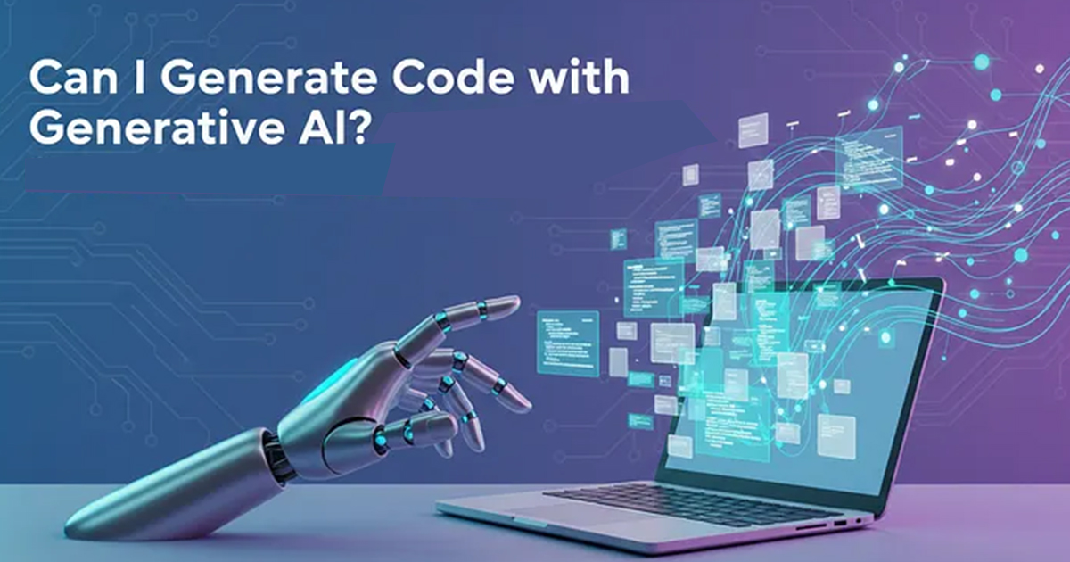 can i generate code with generative ai